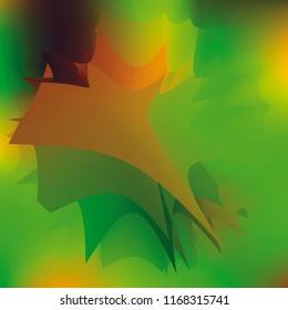 Water splash, top view, vector illustration. Paint like abstract vector background. Expressive abstract watercolor stain with splashes and drops. Watercolor gradient background.