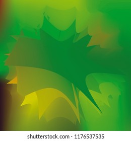 Water splash, top view, vector illustration. Paint like abstract vector background. Expressive abstract watercolor stain with splashes and drops. Watercolor gradient background.