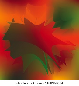 Water splash, top view, vector illustration. Paint like abstract vector background. Expressive abstract watercolor stain with splashes and drops. Watercolor gradient background.