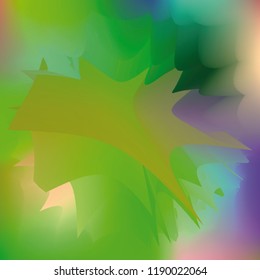 Water splash, top view, vector illustration. Paint like abstract vector background. Expressive abstract watercolor stain with splashes and drops. Watercolor gradient background.