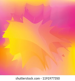 Water splash, top view, vector illustration. Paint like abstract vector background. Expressive abstract watercolor stain with splashes and drops. Watercolor gradient background.