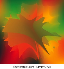 Water splash, top view, vector illustration. Paint like abstract vector background. Expressive abstract watercolor stain with splashes and drops. Watercolor gradient background.