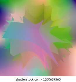 Water splash, top view, vector illustration. Paint like abstract vector background. Expressive abstract watercolor stain with splashes and drops. Watercolor gradient background.