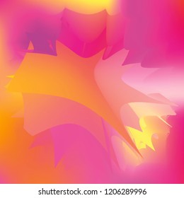 Water splash, top view, vector illustration. Paint like abstract vector background. Expressive abstract watercolor stain with splashes and drops. Watercolor gradient background.