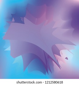 Water splash, top view, vector illustration. Paint like abstract vector background. Expressive abstract watercolor stain with splashes and drops. Watercolor gradient background.