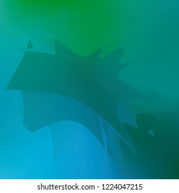 Water splash, top view, vector illustration. Paint like abstract vector background. Expressive abstract watercolor stain with splashes and drops. Watercolor gradient background.