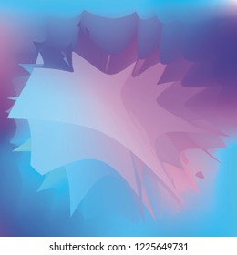Water splash, top view, vector illustration. Paint like abstract vector background. Expressive abstract watercolor stain with splashes and drops. Watercolor gradient background.