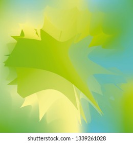 Water splash, top view, vector illustration. Paint like abstract vector background. Expressive abstract watercolor stain with splashes and drops. Watercolor gradient background.
