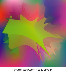 Water splash, top view, vector illustration. Paint like abstract vector background. Expressive abstract watercolor stain with splashes and drops. Watercolor gradient background.