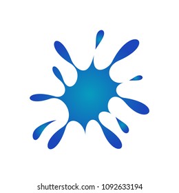 water splash vector