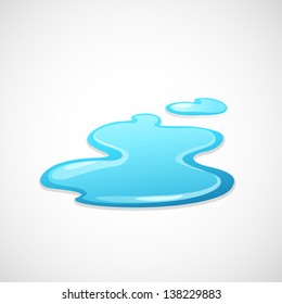 water splash vector