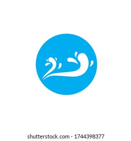 Water Splash vector illustration design template