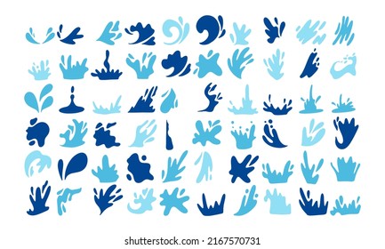 water splash vector set big collection