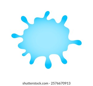 water splash, water waves symbol, ripple water flow for graphic, water fluid shape