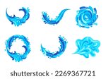 water splashing dry brush stroke hand drawn style vector illustration. water wave graphic design element ornament