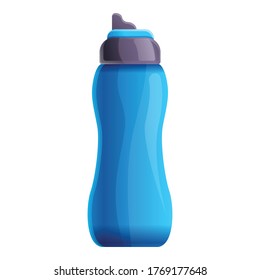 Water sport bottle icon. Cartoon of water sport bottle vector icon for web design isolated on white background
