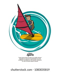 Water sports banner