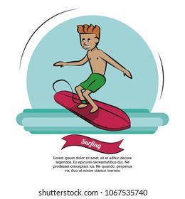 Water sports infographic