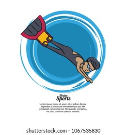 Water sports infographic