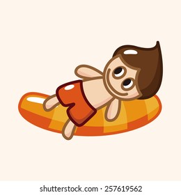 Water Sports theme elements