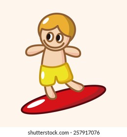 Water Sports theme elements
