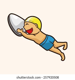 Water Sports theme elements