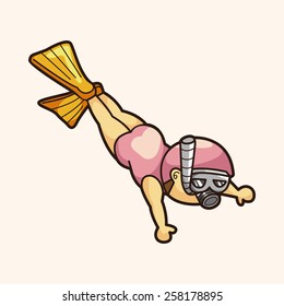 Water Sports theme elements