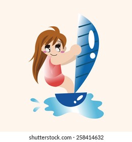 Water Sports theme elements