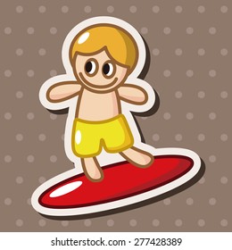 Water Sports theme elements