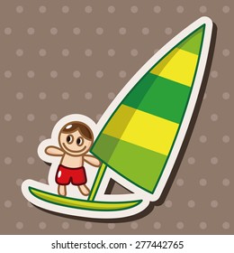Water Sports theme elements