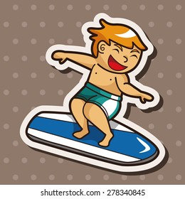 Water Sports theme elements