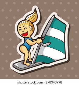 Water Sports theme elements