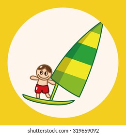Water Sports theme elements