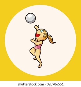 Water Sports theme elements