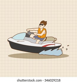 Water Sports theme elements