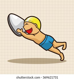 Water Sports theme elements
