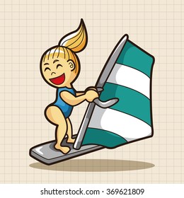 Water Sports theme elements