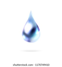 water spray 3D spray realistic vector illustration