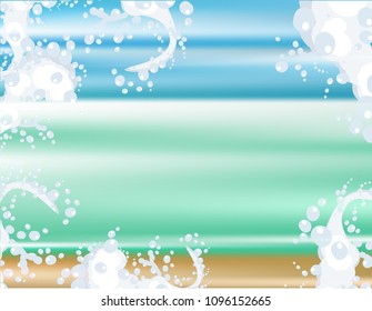 Water spray background