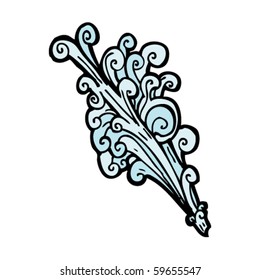 water spray cartoon