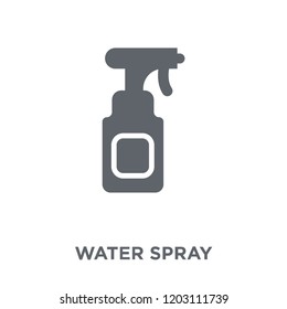 Water spray icon. Water spray design concept from  collection. Simple element vector illustration on white background.