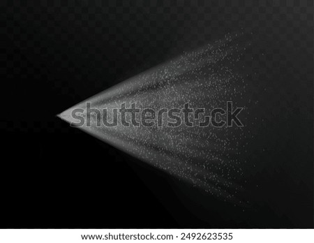 Water spray mist atomizer dust aerosol, air atomizer sprayer on transparent background. Fire extinguisher png.