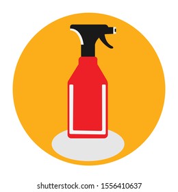 Water spray simple illustration clip art vector