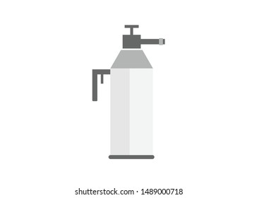 water sprayer flat design style vector 