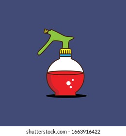 Un vector de icono de pulverizador de agua