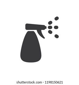 Water sprayer vector icon