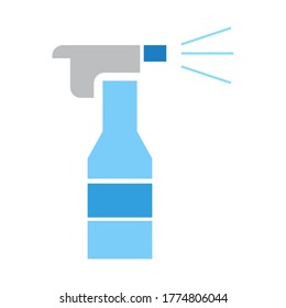 water sprayer vector icon logo design
