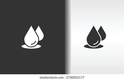 Water Springs Vector, Icon Or Logo Sign Isolated Symbol Illustration