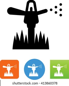 Water sprinkler icon