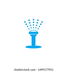 water sprinkler icon, vector design